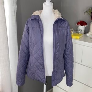 Columbia fluffy coat